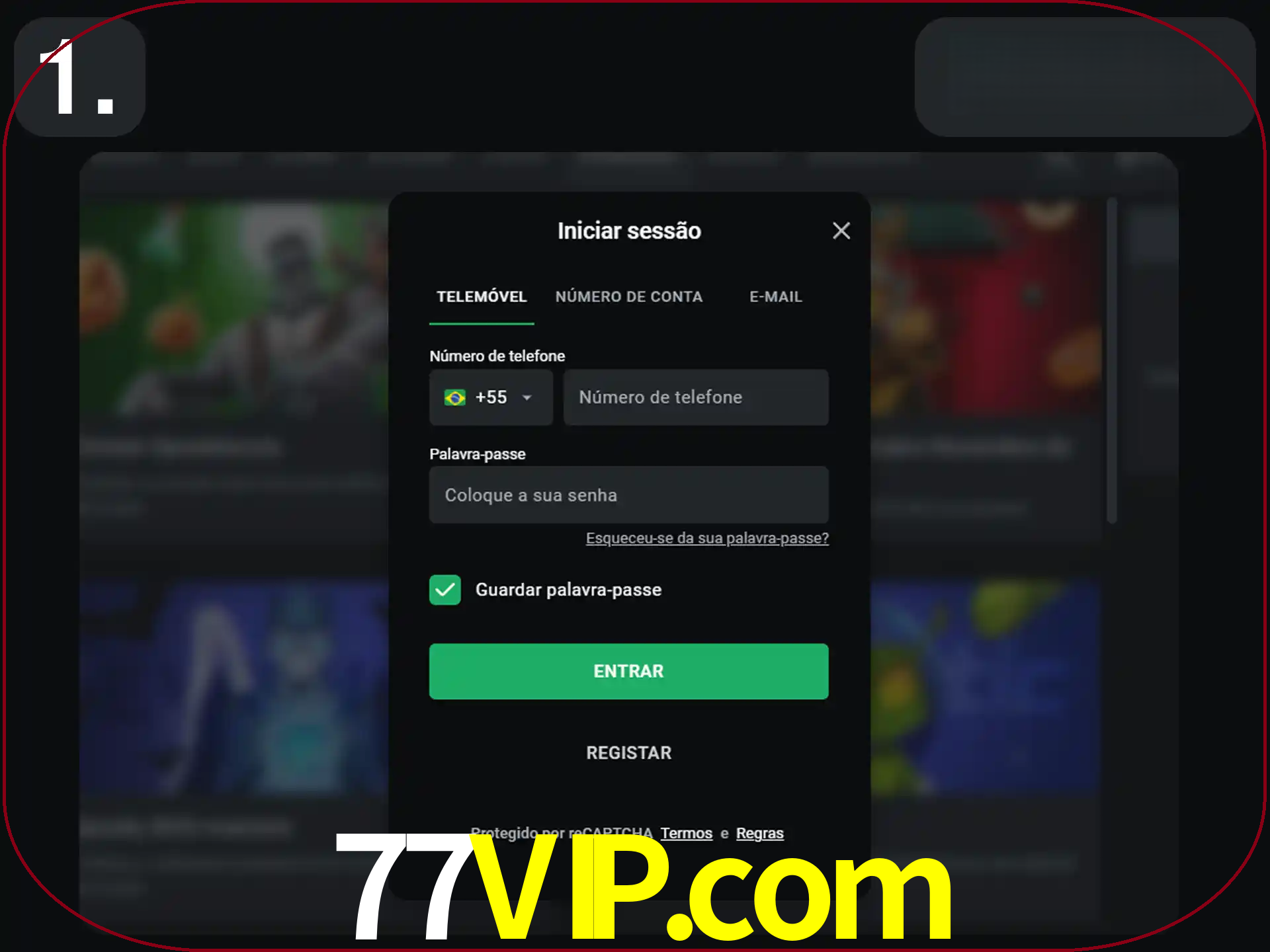 Acesse o site.