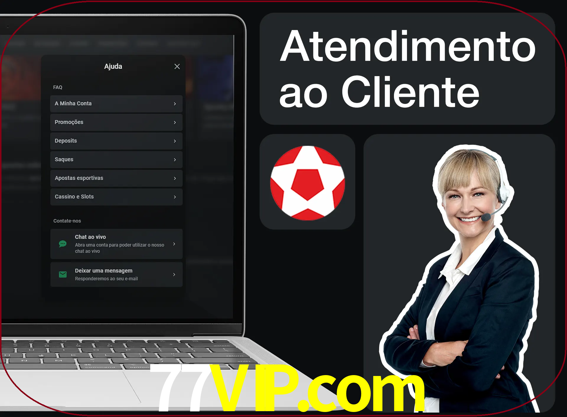 Você pode pedir nosso apoio para ajudar.
